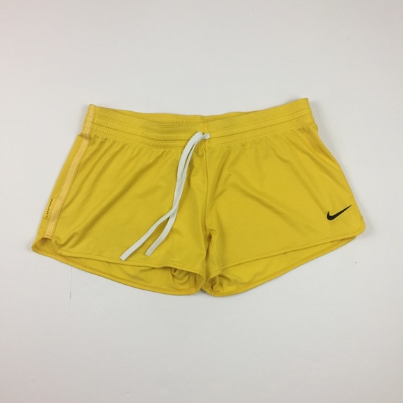 Nike Pants - NIKE Dri- Fit Livestrong Yellow Athletic Shorts
